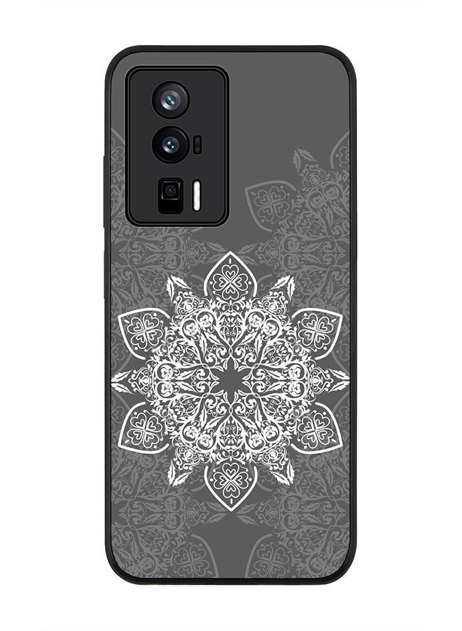 Stylizedd حافظة سوداء متينة لهاتف Xiaomi Poco F5 Pro 5G / Xiaomi Redmi K60 / Xiaomi Redmi K60 Pro بتصميم نحيف وحواف مرنة من المطاط ضد السقوط - عرب أوديسي - Image 1