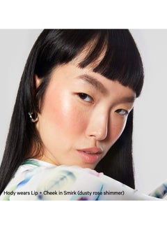 MILK MAKEUP Lip + Cheek Cream Blush Stick Smirk - dusty rose shimmer (6g)  - Image 3