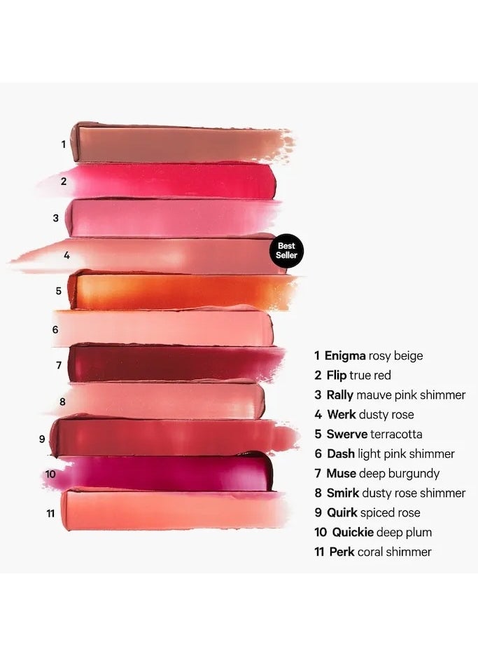 MILK MAKEUP - Lip + Cheek Cream Blush Stick Smirk - dusty rose shimmer (6g) - Image 1