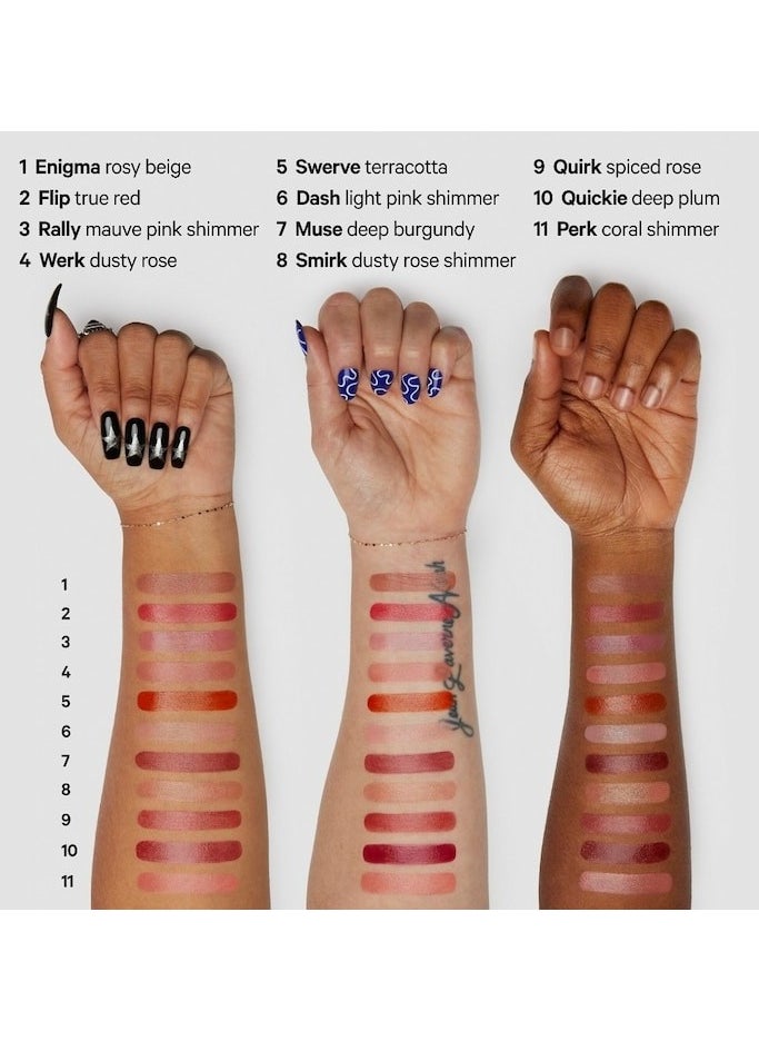 MILK MAKEUP - Lip + Cheek Cream Blush Stick Smirk - dusty rose shimmer (6g) - Image 1