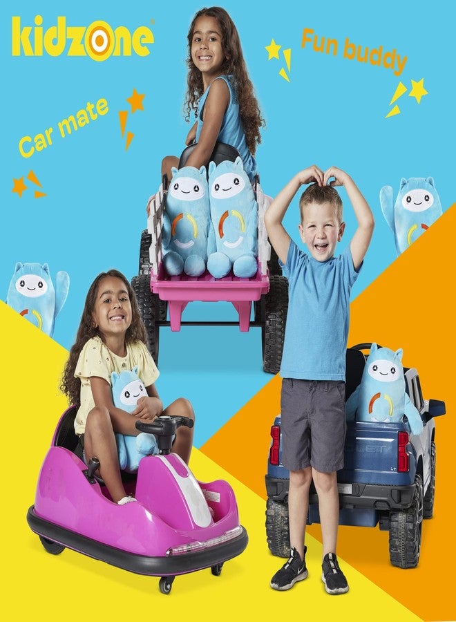 kidzone كيدزون - فوفو دمية الركوب الناعمة الملونة + أفضل صديق جاهز لمغامرات ممتعة، سيارات التصادم، ألعاب الركوب، العناق، الأحضان، الأسرة، وأكثر! - Image 2