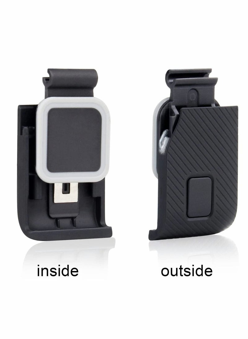 Excefore Replacement USB Side Door Cover for GoPro Hero 5 Black Hero 6 Black USB-C Side Door Cover Repair Part Accessory  - Image 2