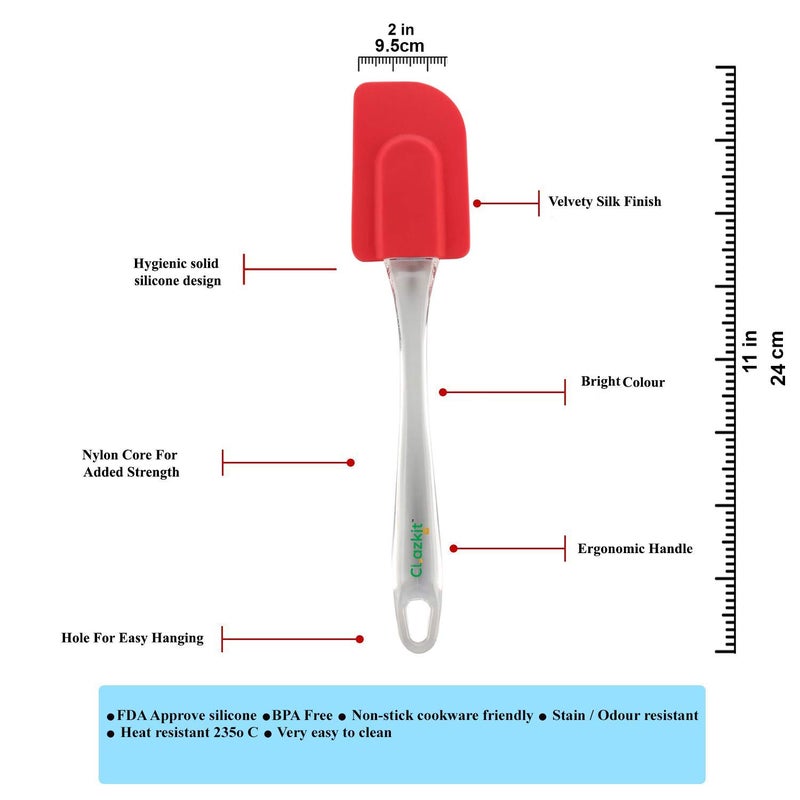ALBIRA ALBIRA Silicone Brush and Spatula Set 2Pieces Multicolor  - Image 3