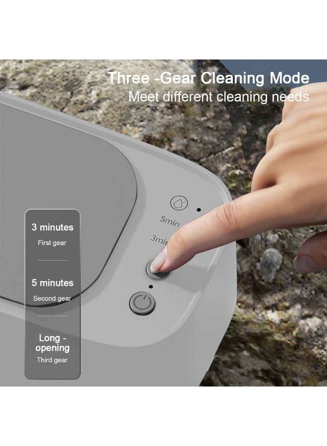 صينية رف حوض استحمام قابلة للتوسيع، صينية حوض استحمام بلاستيكية متعددة الوظائف، منظم حمام بسيط وأنيق، رف تخزين حوض استحمام للشموع والمناشف والكتب والنبيذ والهاتف والدش (أبيض) - Image 4