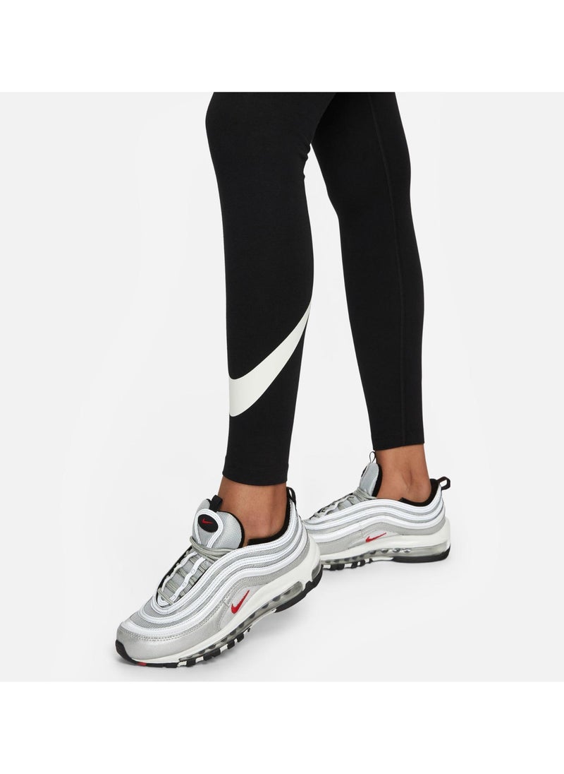 Nike Nsw Classic High Rise Swoosh Tights - Image 2