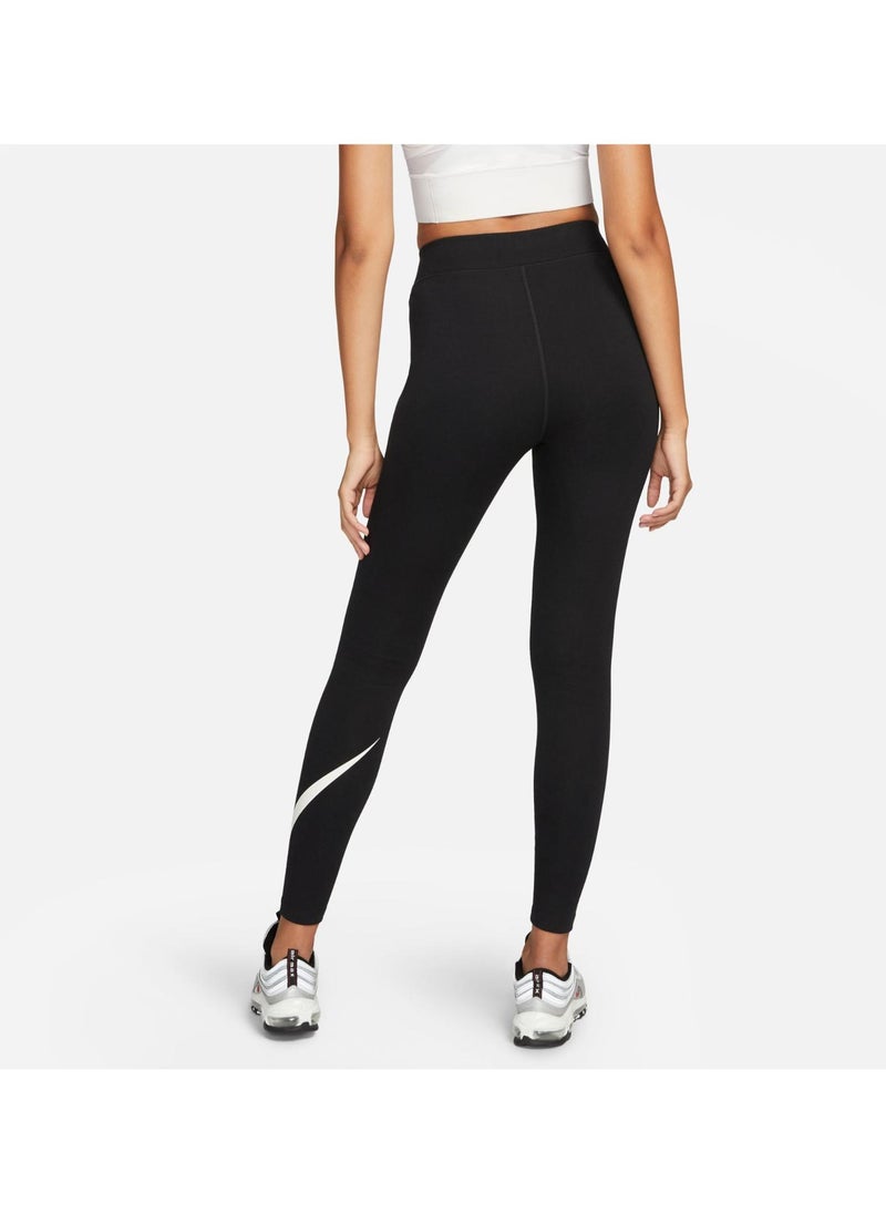 Nike Nsw Classic High Rise Swoosh Tights - Image 1