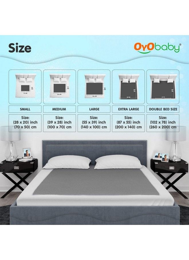 Waterproof Baby Bed Protector Dry Sheets For New Born Babiesreusable Matscot & Bassinet Gift Pack Small 70X50(Grey + Salmon Rose) - pzsku/Z8DF39475C3413AA524CAZ/45/_/1692785280/ed4a47a5-b9ce-47f4-8efe-3448ee6b46b6