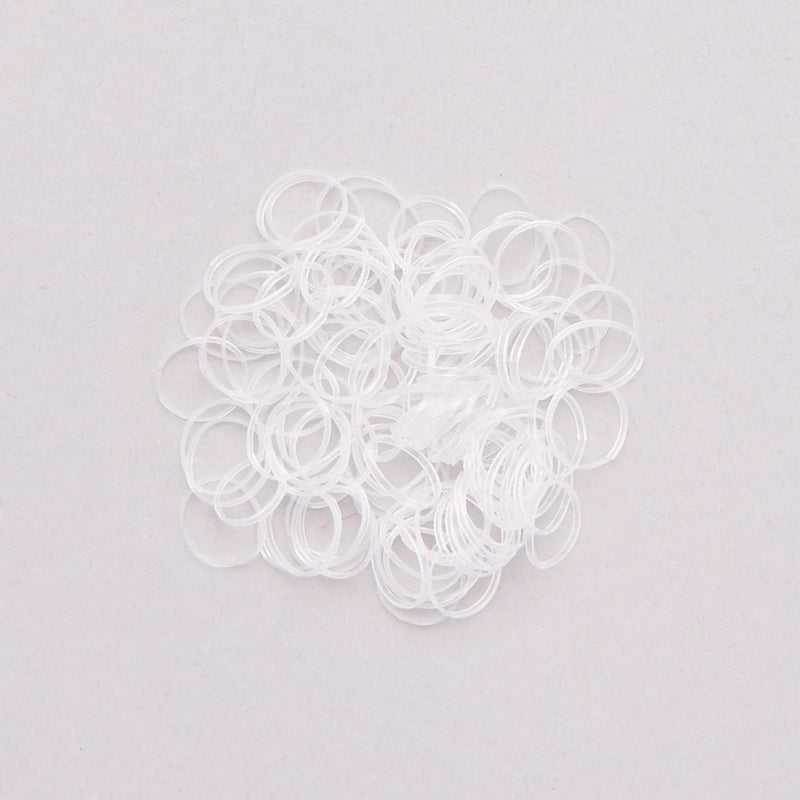 Baby Unisex Pack of 100 elasticated hair bands