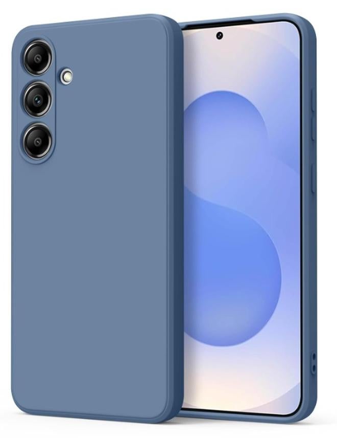 Case for Samsung Galaxy S25 FE Soft Silicone Gel Rubber Cover Shockproof Matte Finish Back Cover Inner Fabric Lining with Camera Protection Case for Samsung Galaxy S25 FE - Image 1