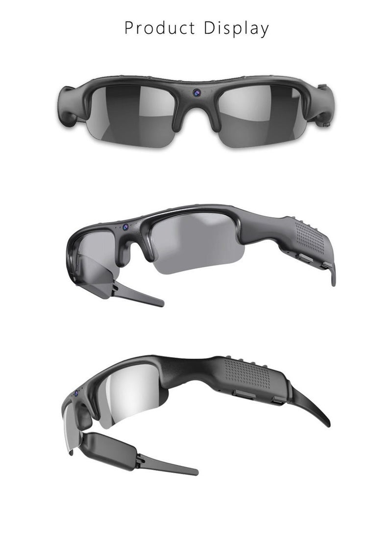 Western Mountains Sports camera for glasses with high-definition 1080P, Wi-Fi connection to the phone, and audio and video recording - Image 2
