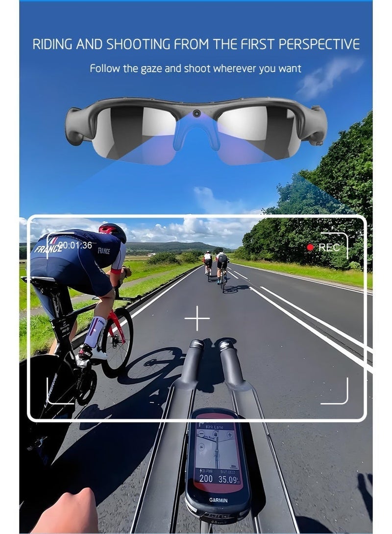 Western Mountains Sports camera for glasses with high-definition 1080P, Wi-Fi connection to the phone, and audio and video recording - Image 5