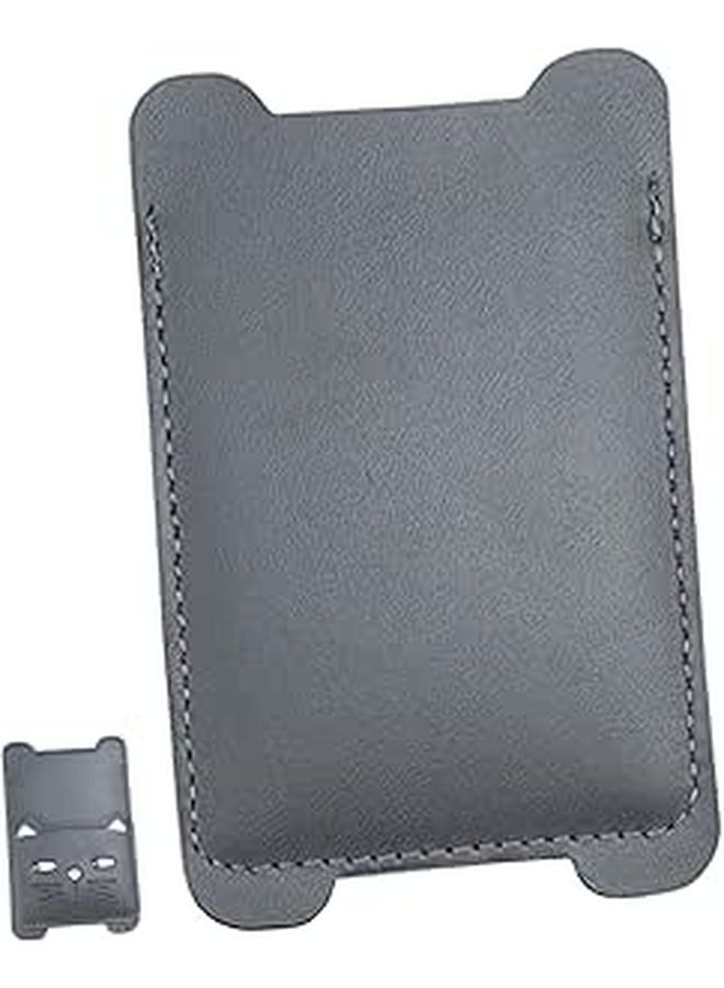Cute Cat Design Pu Leather Phone Card Holder Adhesive Back Sticker Wallet For Travel - Image 1