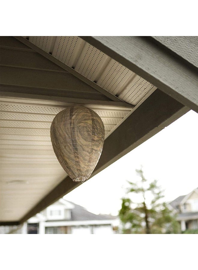 موردلي عش دبابير زائف، نحل، دبابير، طارد للدبابير، عش زائف، عش دبابير زائف، عش دبابير مُعلق، عش دبابير زائف، طارد للدبابير، صديق للبيئة، مُعلق للدبابير، مناسب للمنزل والحديقة والخارج. - Image 5