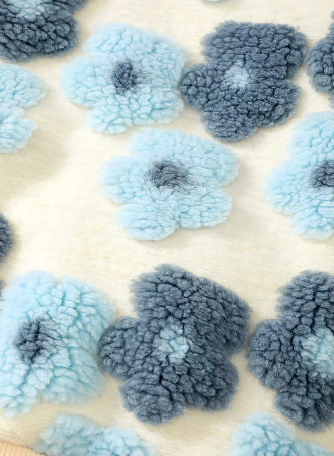 Take Two Take Two Girl's 3D Floral Detail Long Sleeve Sweatshirt