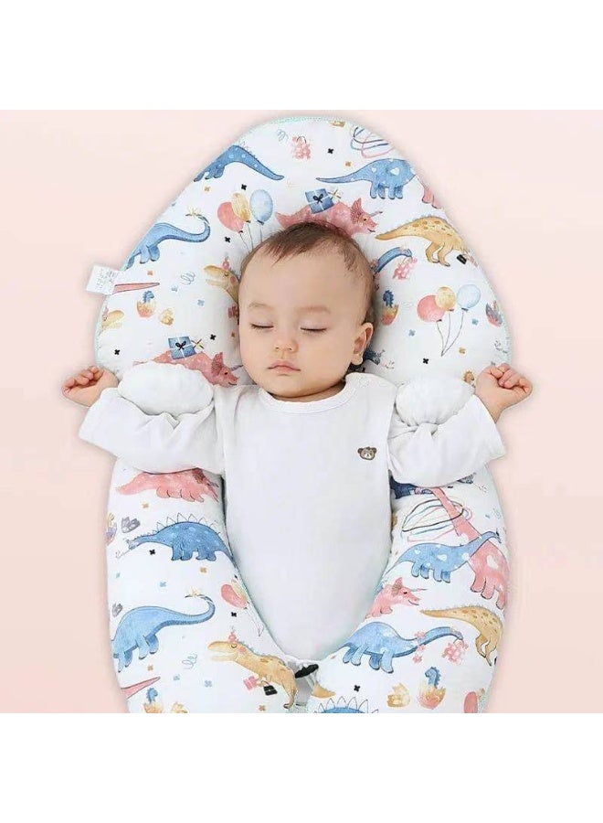 KCDMBUE Adjustable Baby Nursing Pillow with Memory Foam, Breathable Head Shaping Pillow for Newborns, Nursing Support Cushion for Breastfeeding & Bottle Feeding - Image 5