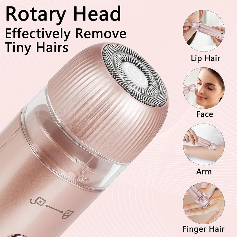 TONGLUO 2-in-1 Bikini & Body Hair Trimmer And Shaver For Women And Men, Electricمكينة حلاقة مناطق حساسة, Wet & Dry Waterproof For Safe & Precise Shaving (Gold) - Image 3