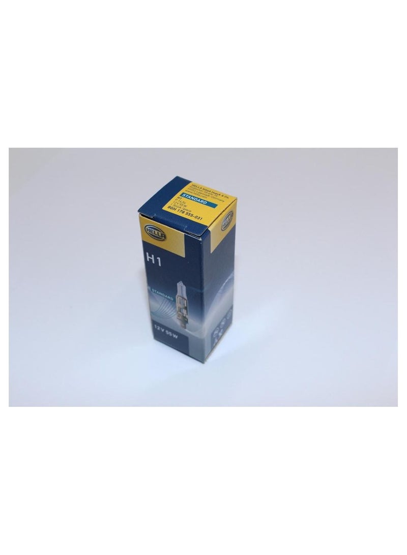 HELLA LIGHT BULB H1 12V 55W (One Pack of 10 Bulbs) - Image 1