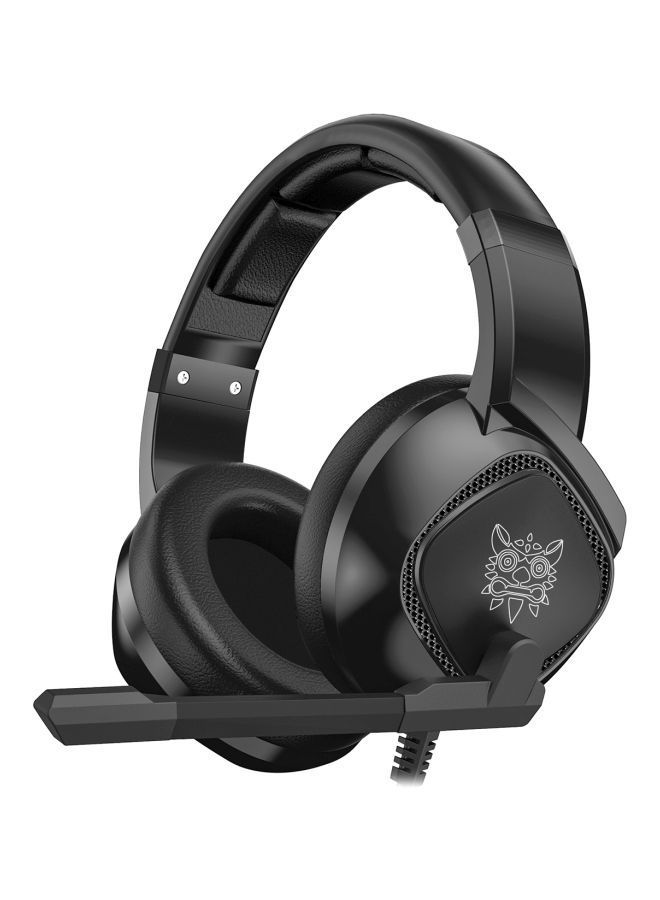 NIBEMINENT Over-Ear LED Wired Gaming Headphones For PS4/PS5/XOne/XSeries/NSwitch/PC - Image 1