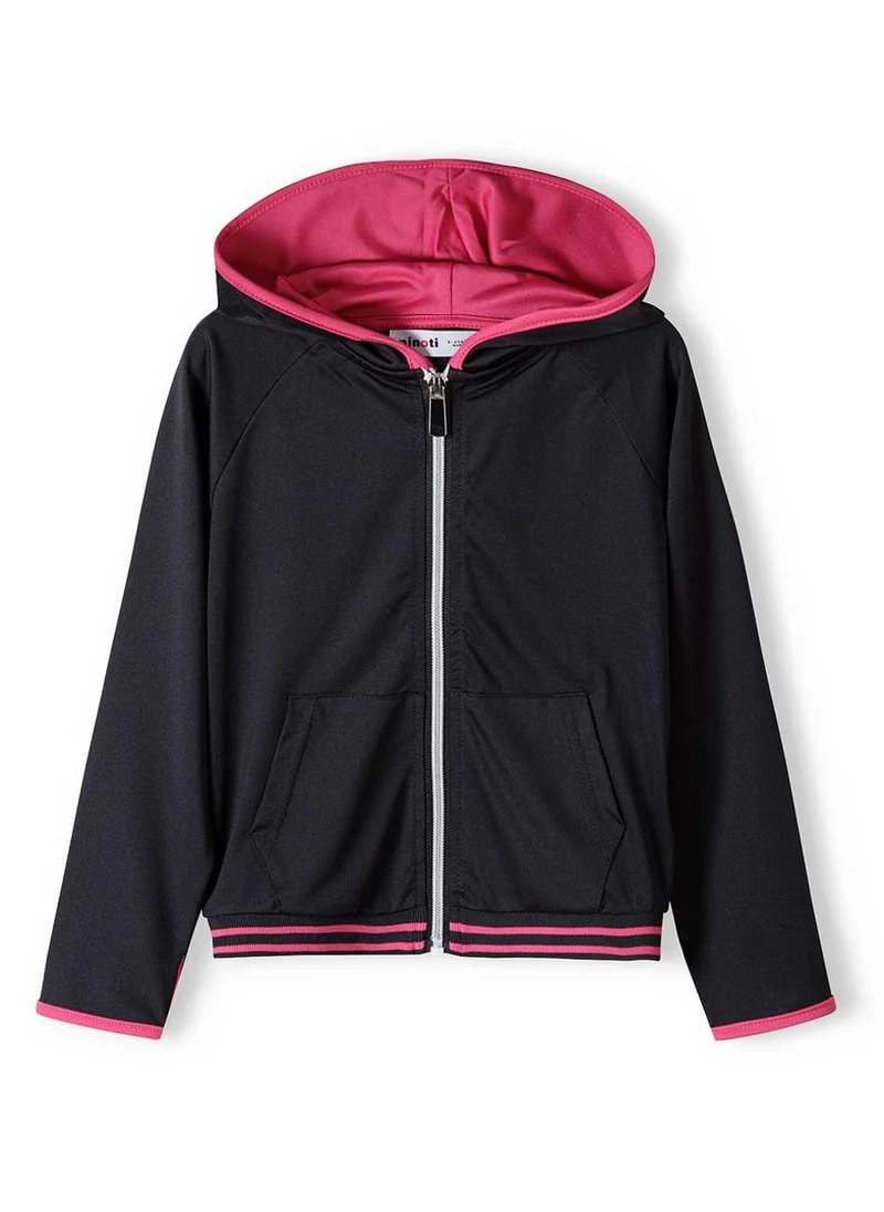 MINOTI Teen Girls Hooded Zip Thru