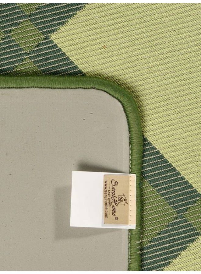 اسم المحتوى ناريلا HANDWOVEN Green 8 mm Yoga Mat - Image 2