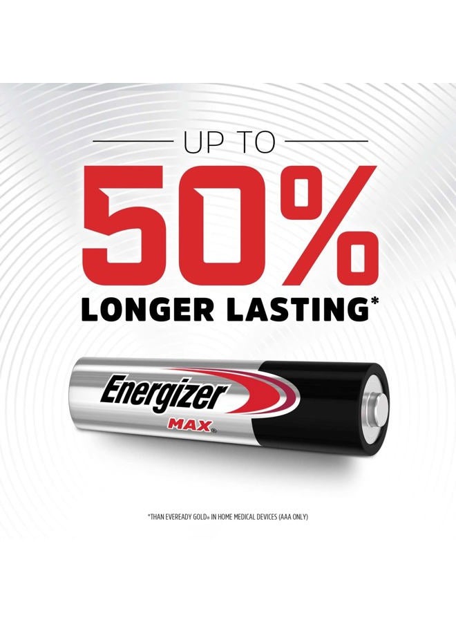 Energizer بطاريات AAA، بطارية قلوية ماكس ثلاثية A، 24 قطعة - Image 3