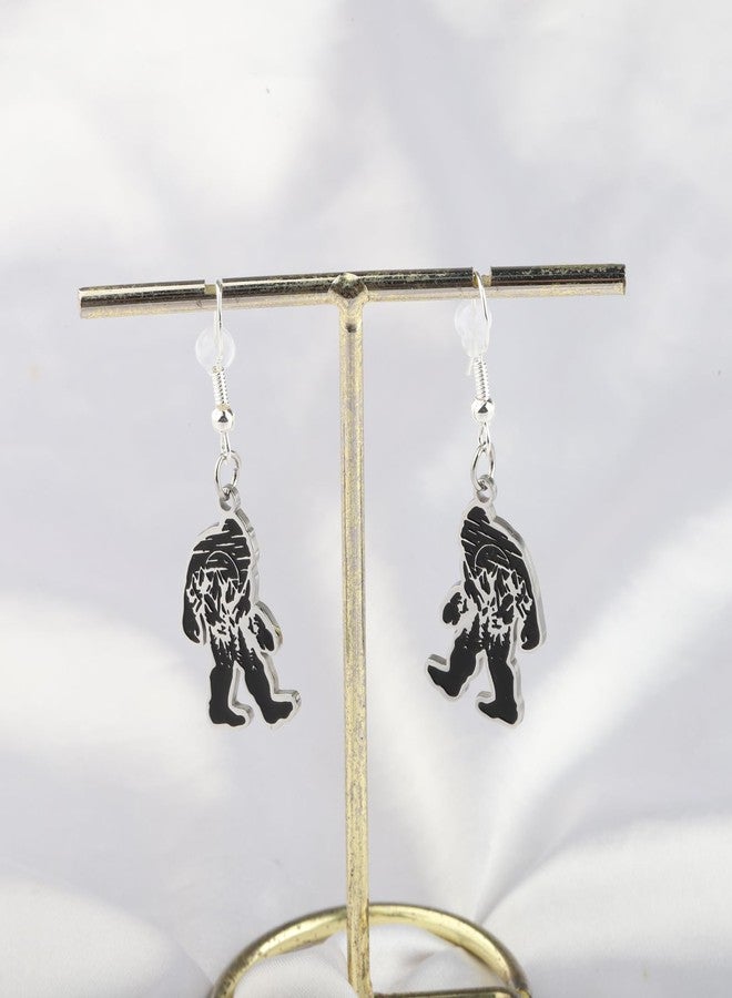 SEIRAA Mysterious Animals Earrings Footprint Drop Earrings Cryptid Animals Jewelry Gifts - Image 5