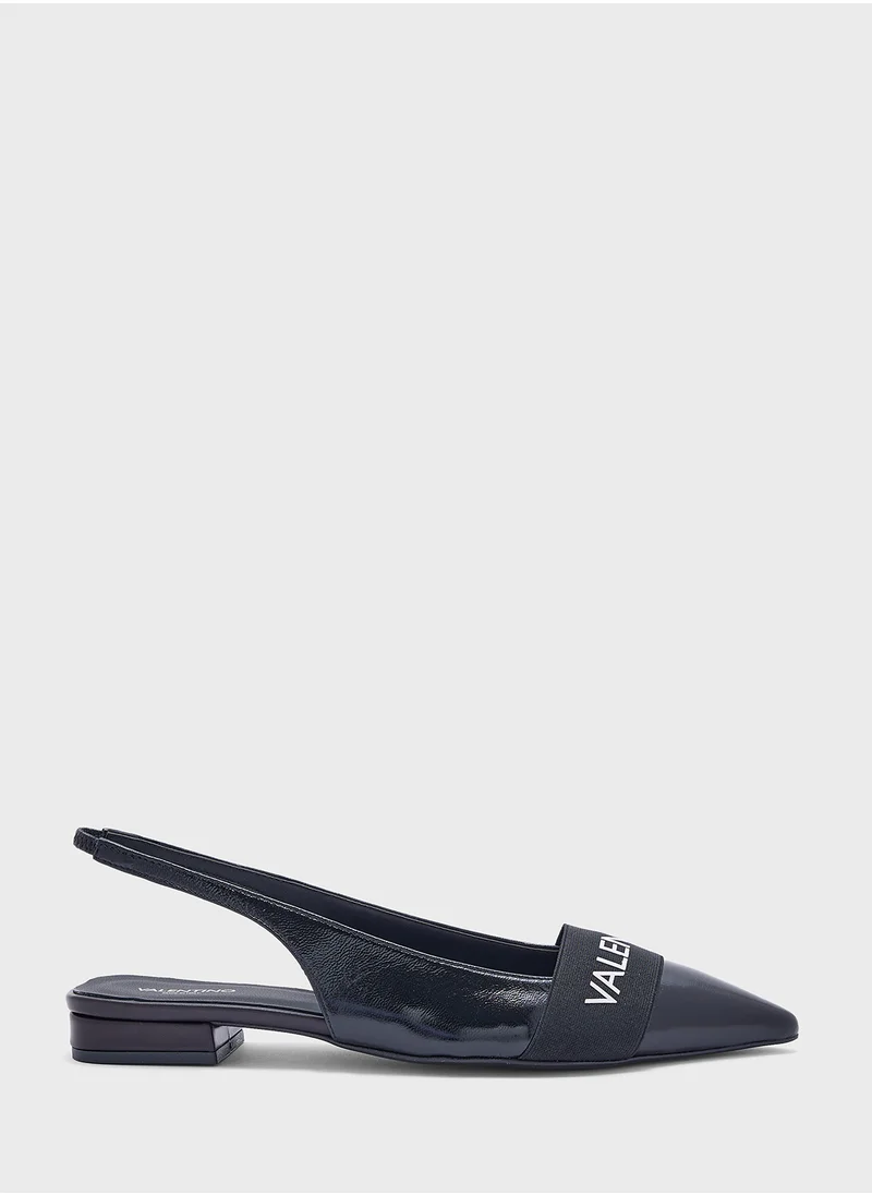 VALENTINO BY MARIO VALENTINO Close Toe Ankle Strap Ballerina