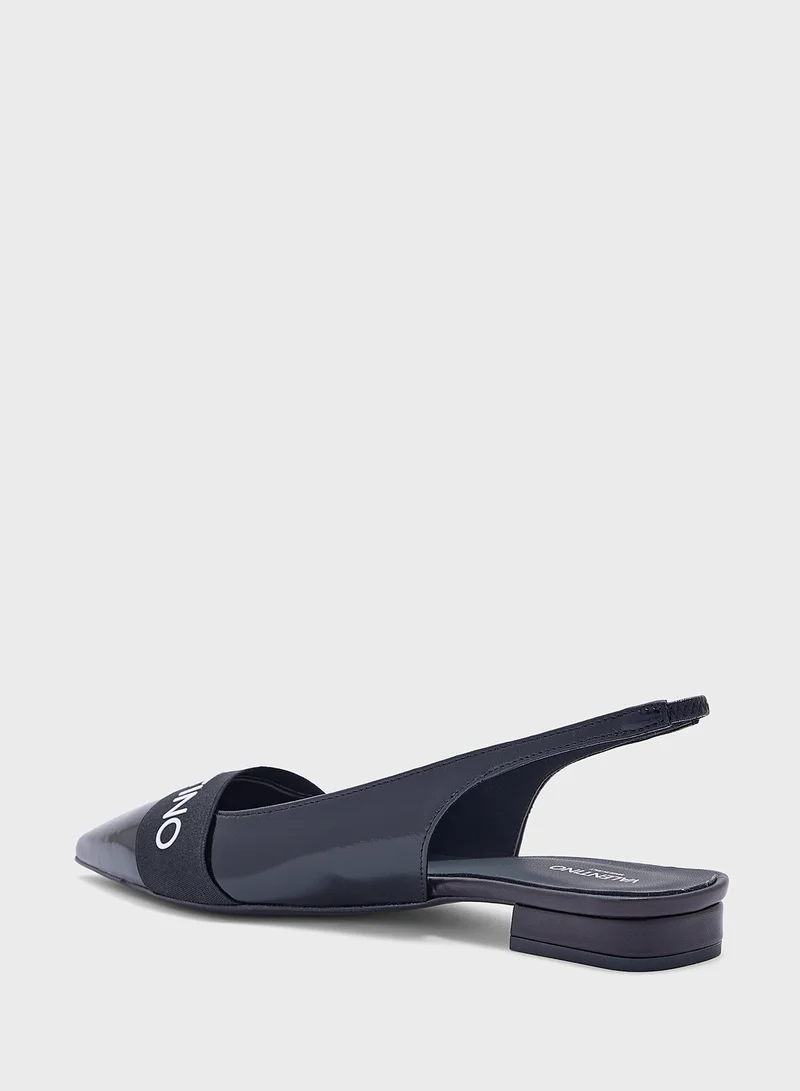 فالنتينو باي ماريو فالنتينو Close Toe Ankle Strap Ballerina