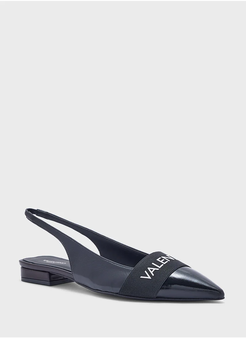 VALENTINO BY MARIO VALENTINO Close Toe Ankle Strap Ballerina