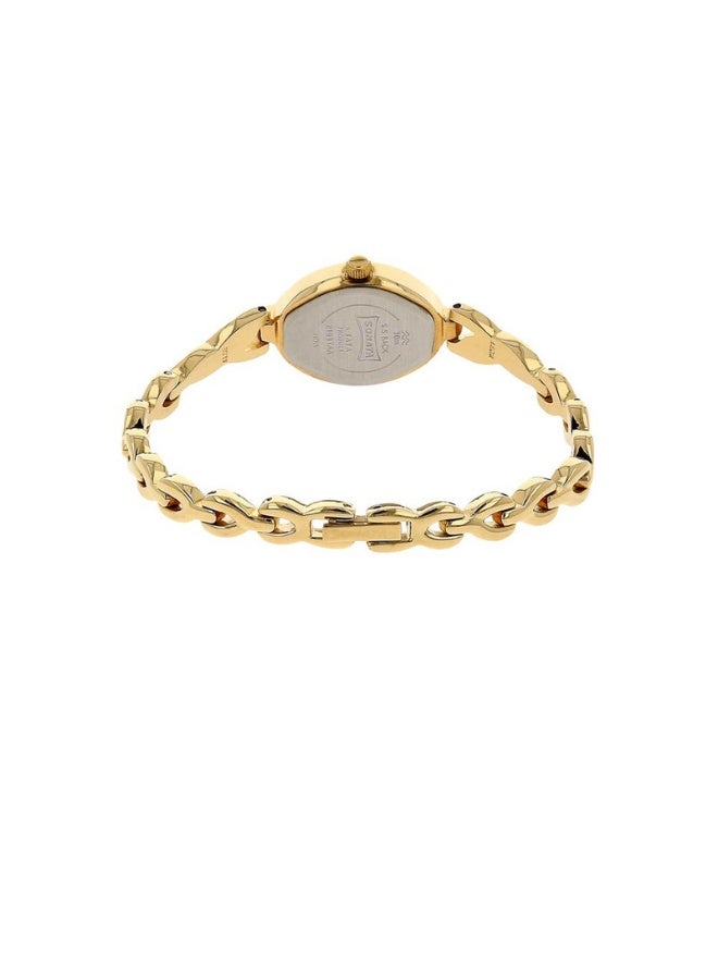 Sonata 8109YM02 Women’s Analog Watch – Champagne Dial, Gold-Toned Stainless Steel Strap, Quartz Movement, 3 ATM Water Resistant, Elegant & Gift-Ready Timepiece - Image 4