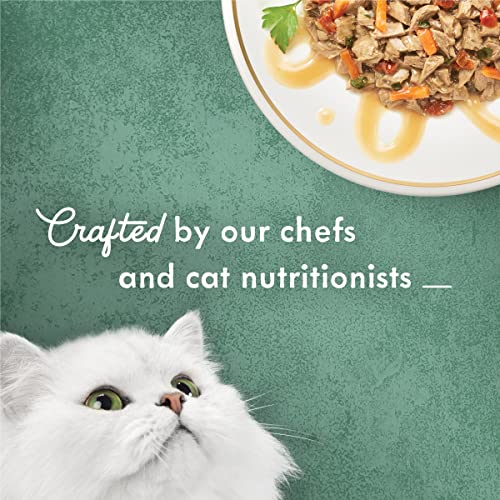 Fancy Feast Purina Fancy Feast Wet Cat Food, Medleys Tuna Primavera With Tomatoes, Carrots and Spinach in a Silky Broth - (Pack of 24) 3 oz. Cans - Image 5