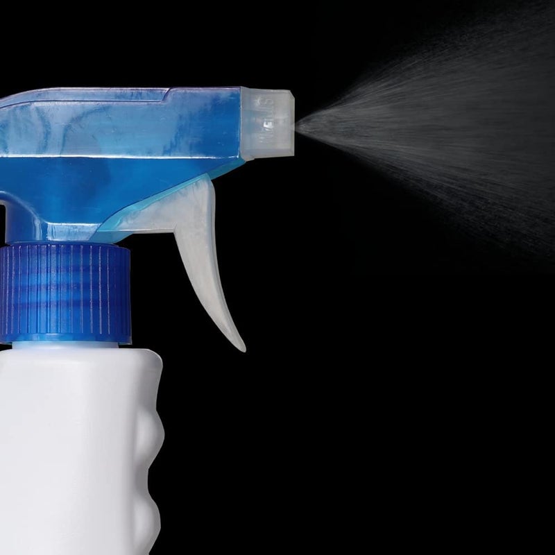 KWEL Flate Spray Bottle 500 Ml Trigger Spray Bottle For Home Office Liquid Sprayer Unbreakable Plastic Multipurpose Sanitizer Ironing Garden Hospital Salon Glass Cleaning Pack of 3 White - Image 3