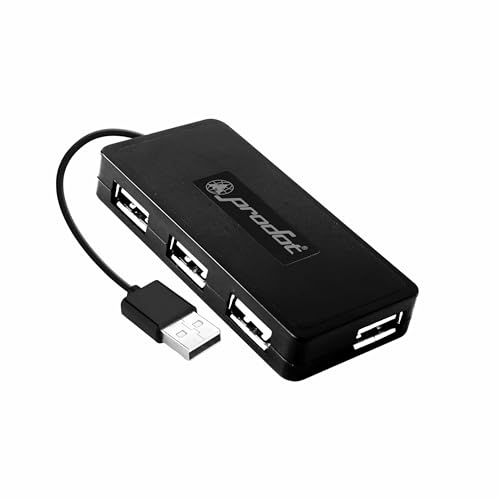 ProDot 4-in-1 USB Hub 2.0 with Hi-Speed Data Transfer 480 Mbps I Plug & Play I Universally Compatible with Speaker, Laptop, Hard Drive, PC, Laptop etc. I 1 Year Warranty (Play Plus) - Image 1