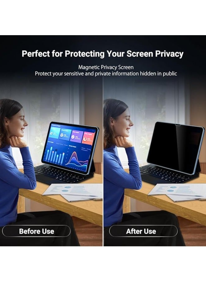 Compatible with iPad Pro 13-inch (2024 model, 7th generation) Anti-Spy Blu-ray Privacy Screen Protector - Image 4