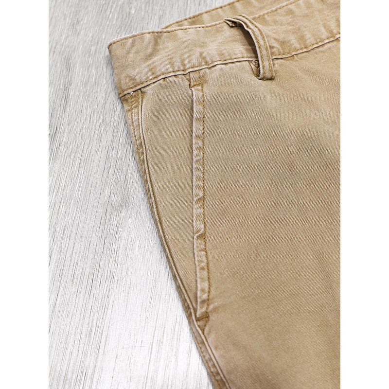 Trendy Brand Overalls Slant Pocket Shorts Boys Casual Retro Trendy Straight Mid-Leg Pants Functional Loose Harlan Shorts - Image 4