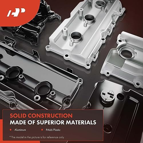 A-Premium Engine Valve Cover, with Valve Cover Gasket & Bolt, Compatible with Volkswagen Eos 2007-2008, Golf R 2012-2013, GTI 2006-2008, Jetta 2006-2008, Passat 2006-2008, 2.0L Turbo, 06F103469F - Image 3