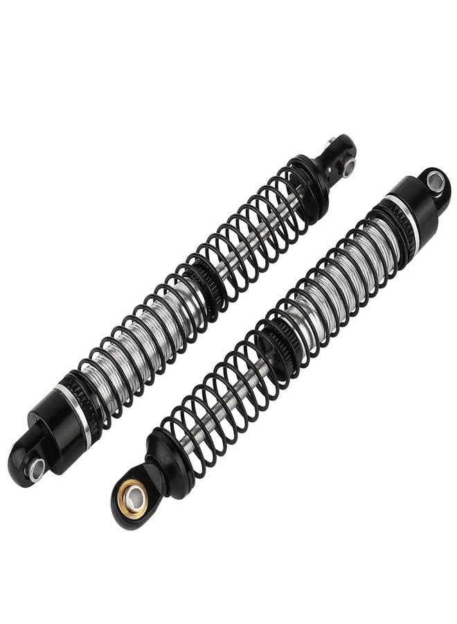 Pothyes 78mm Aluminum Long Threaded Shocks Absorbers Oil Damper for 1/18 RC Crawler TRX4M KUpgrade Parts (black) - Image 4