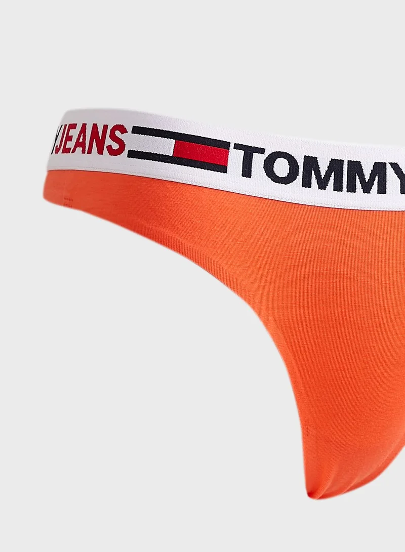 TOMMY HILFIGER High Leg Thong