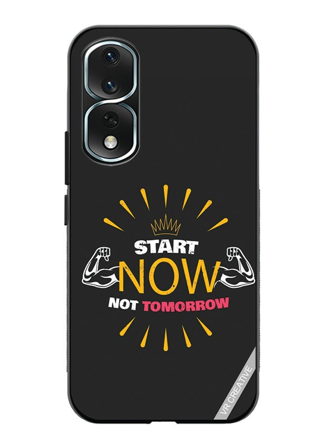 VR CREATIVE Protective Case Cover For Honor 80 Pro Start Now Not Tomorrow Design Multicolour - Image 1