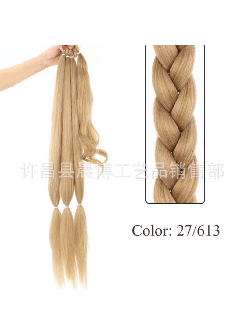 Generic Synthetic Wrap Ponytail Extension Braid 27/613# 【30inch 150g】 
