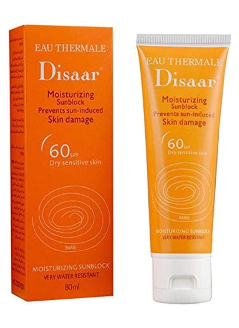 Disaar Moisturizing Sunblock Sunscreen Cream 80ml 