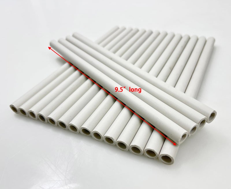 Direct Store Parts DF-18 Gas Grill Ceramic Radiants, BBQ Grill Ceramic Rods Replacement for DCS Heat Plates, for DCS Grill 245398, DCSCT, 9.5" Long, Set of 18pcs Ceramic Rods - Image 3