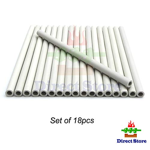 Direct Store Parts DF-18 Gas Grill Ceramic Radiants, BBQ Grill Ceramic Rods Replacement for DCS Heat Plates, for DCS Grill 245398, DCSCT, 9.5" Long, Set of 18pcs Ceramic Rods - Image 2