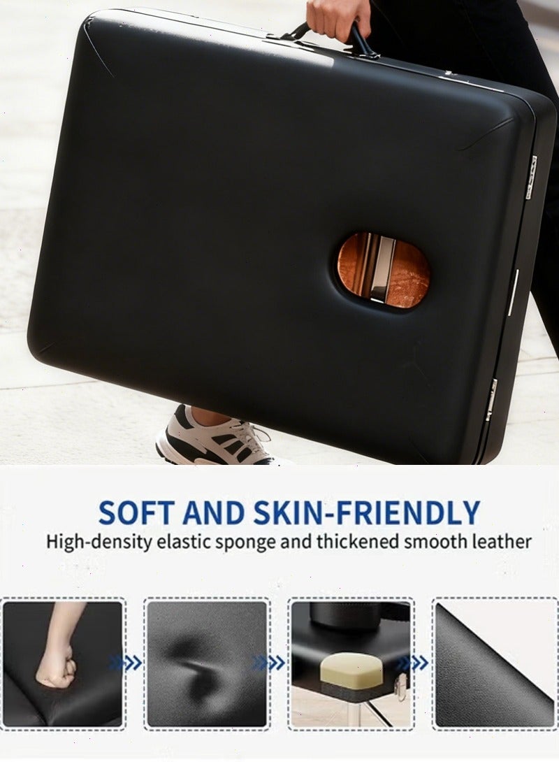 Premium Foldable Massage Bed - Lash Bed & SPA Beds, Professional Esthetician Bed for Beauty Salons, Massage Therapy Centers, Treatment Clinics & Home Use - Image 4