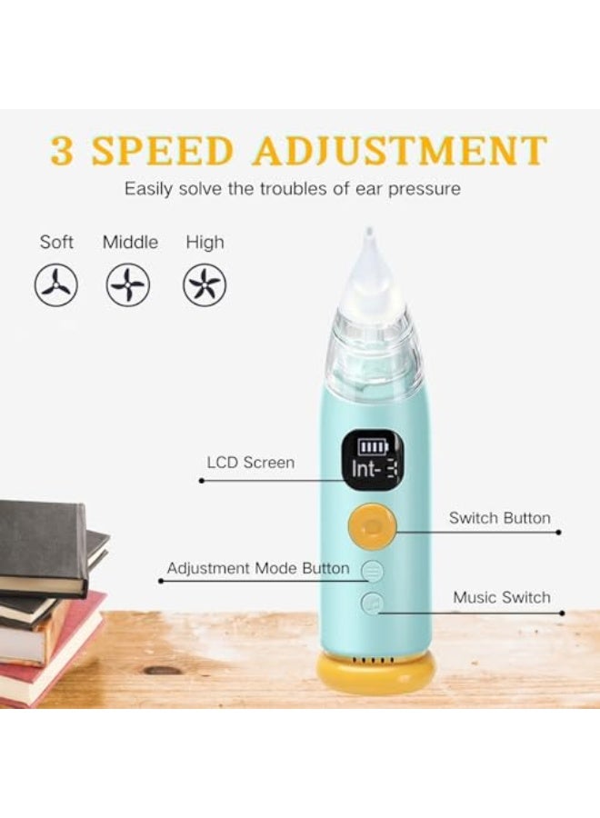 شفاط الأنف الكهربائي شفاط الأنف الطفل الأنف المخاط الأنظف الأطفال شفاط الأنف حديثي الولادة شخير الطفل - Image 2