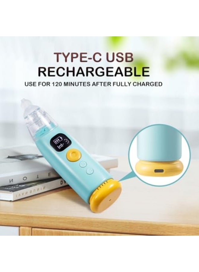 شفاط الأنف الكهربائي شفاط الأنف الطفل الأنف المخاط الأنظف الأطفال شفاط الأنف حديثي الولادة شخير الطفل - Image 5