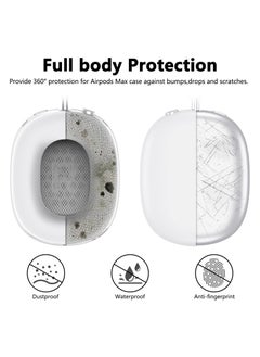 Silicone Cases Suitable for Apple AirPods Max 3-in-1 Headphones Anti-Scratch Ear Cups Cover Headband Cover and Ear Pad Protector Case Skin Accessories (White) - pzsku/Z8DF5A74B0EF3ACD478E1Z/45/_/1685274444/95ad7f12-f8a5-48cd-a04f-9be0d4b47510