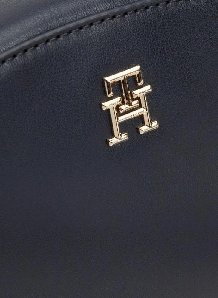 TOMMY HILFIGER Logo Detailed Zip Over Crossbody