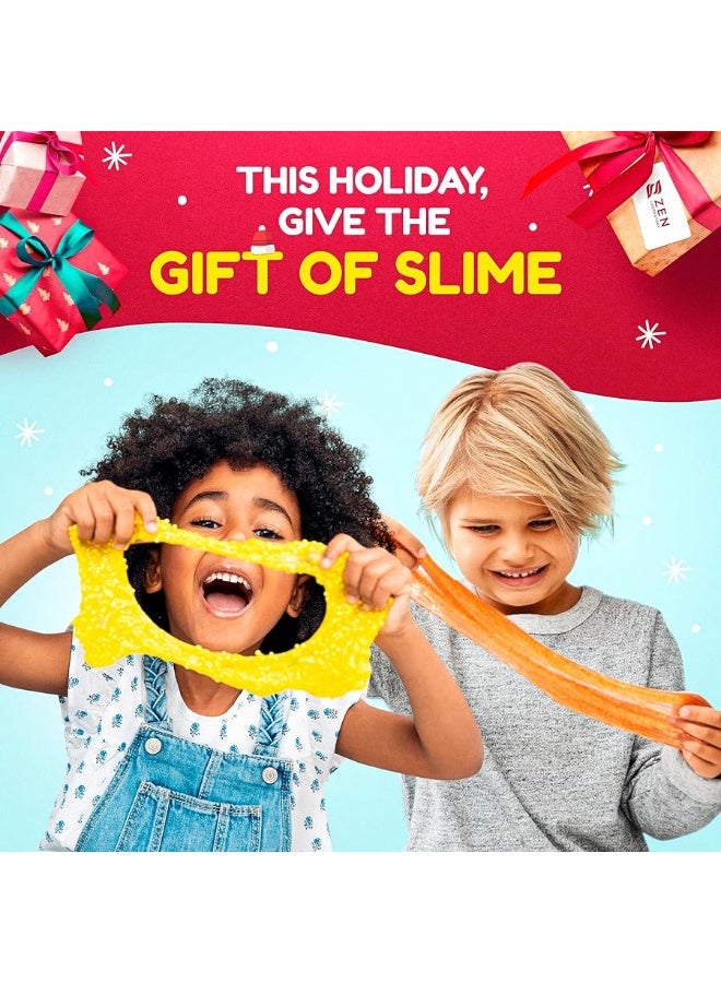 Zen Laboratory Ultimate Slime Kit for Girls 10-12 | Perfect Toys for Girls 7-12 Years Old | Complete DIY Slime Making Kit for Kids and Boys | Christmas Party Favors - Image 5