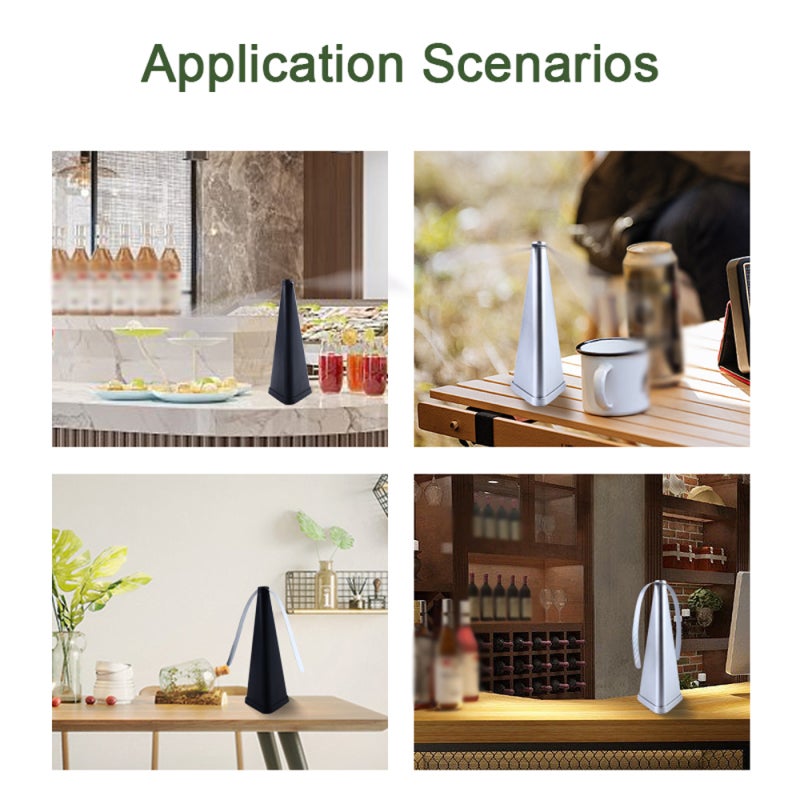 Outdoor Flies Repellents Fan Food Protector Fly Destroyer Keep Flies Bugs Away From Food Repellents Table Fan - Image 3